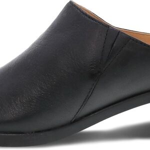 Dansko Carrie Slip-On Mule, Black Leather, 36